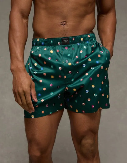 AEO Men's Satin Pocket Boxer Short