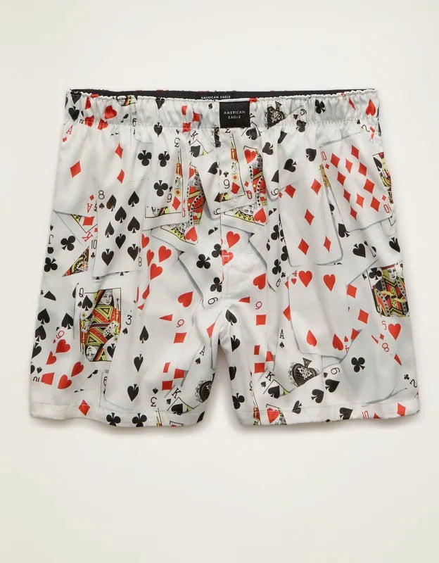 AEO Men's Satin Pocket Boxer Short