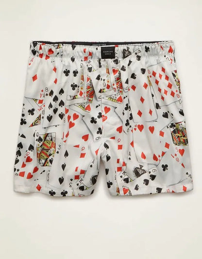 AEO Men's Satin Pocket Boxer Short