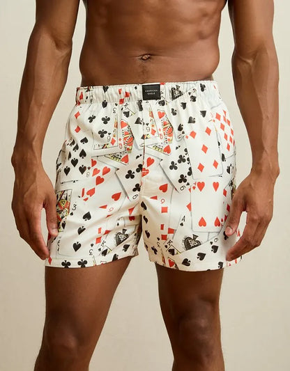 AEO Men's Satin Pocket Boxer Short