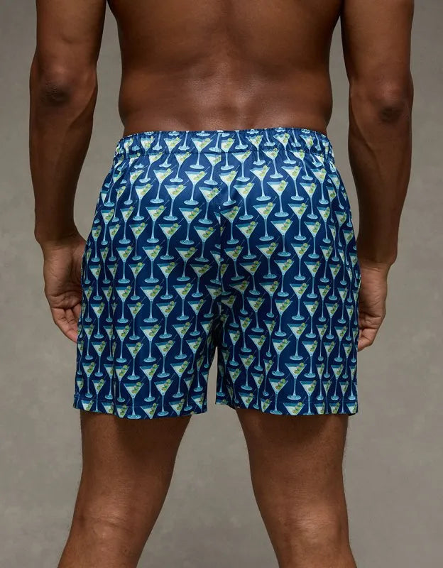 AEO Men's Satin Pocket Boxer Short