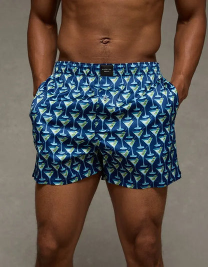 AEO Men's Satin Pocket Boxer Short