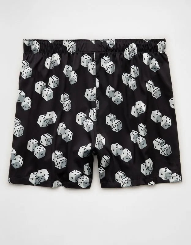 AEO Men's Satin Pocket Boxer Short
