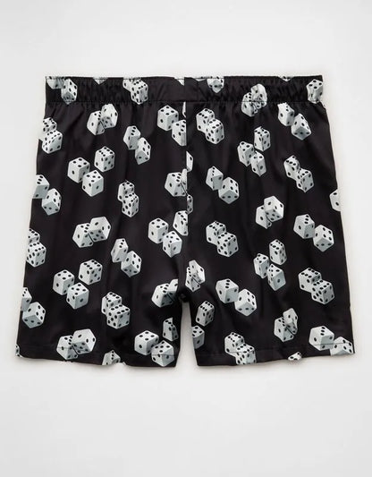 AEO Men's Satin Pocket Boxer Short