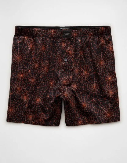 AEO Men's Halloween Satin Pocket Boxer Short