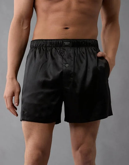 AEO Men's Satin Pocket Boxer Short