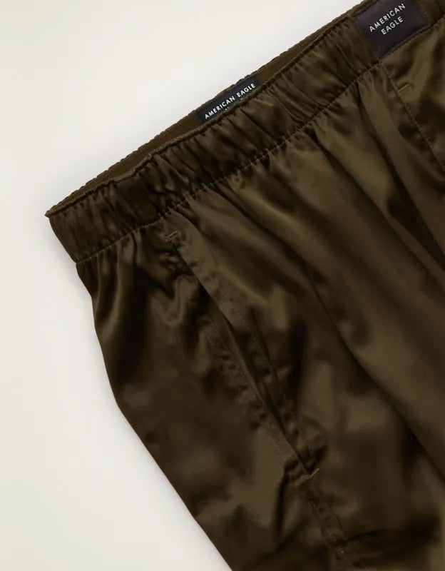 AEO Men's Satin Pocket Boxer Short