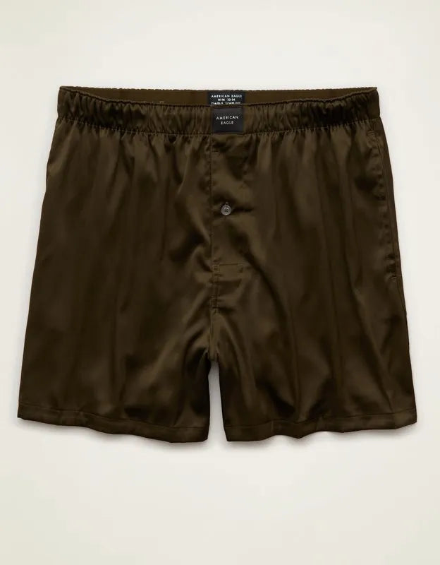 AEO Men's Satin Pocket Boxer Short