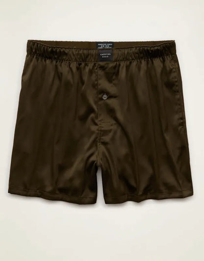 AEO Men's Satin Pocket Boxer Short