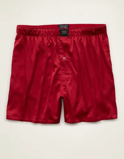 AEO Men's Satin Pocket Boxer Short