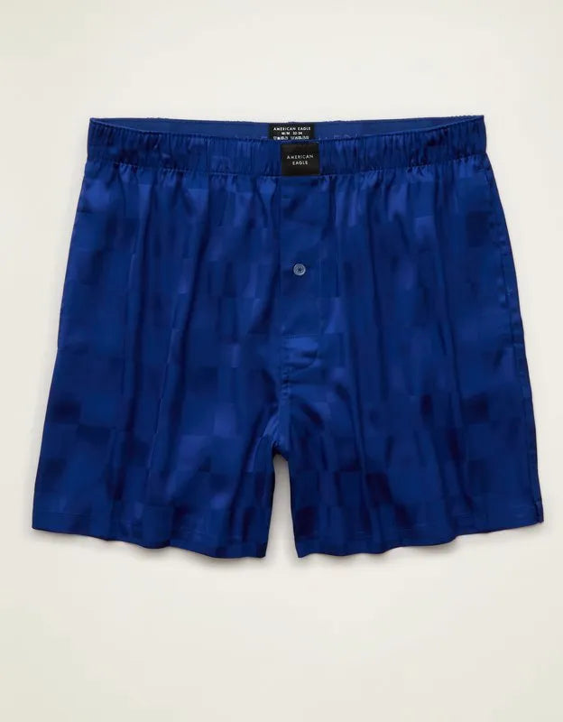 AEO Men's Satin Pocket Boxer Short