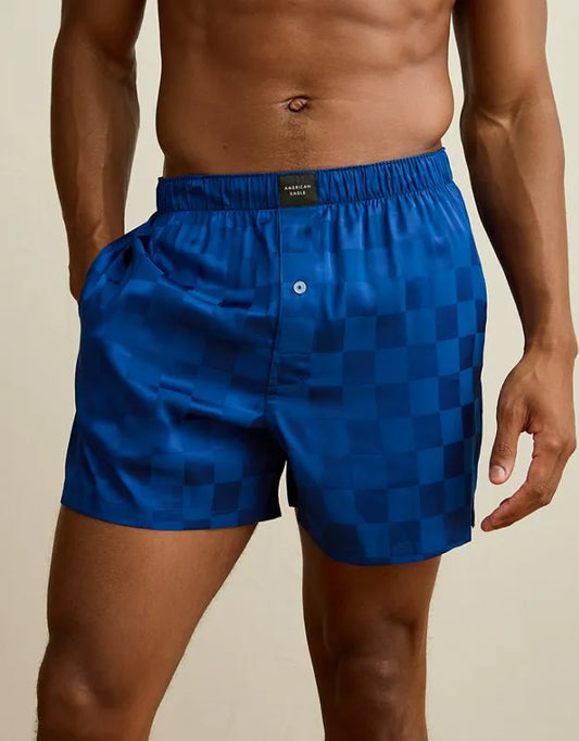 AEO Men's Satin Pocket Boxer Short