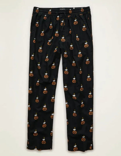 AEO Halloween Graphic Flannel PJ Pant