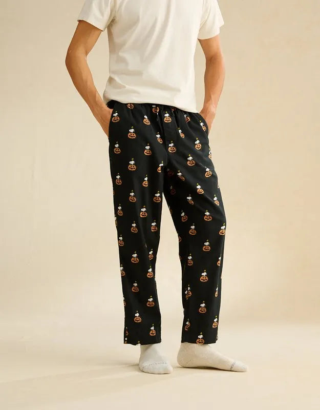 AEO Halloween Graphic Flannel PJ Pant