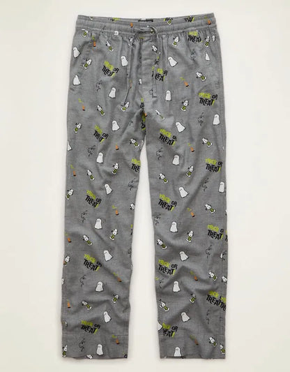 AEO Halloween Graphic Flannel PJ Pant