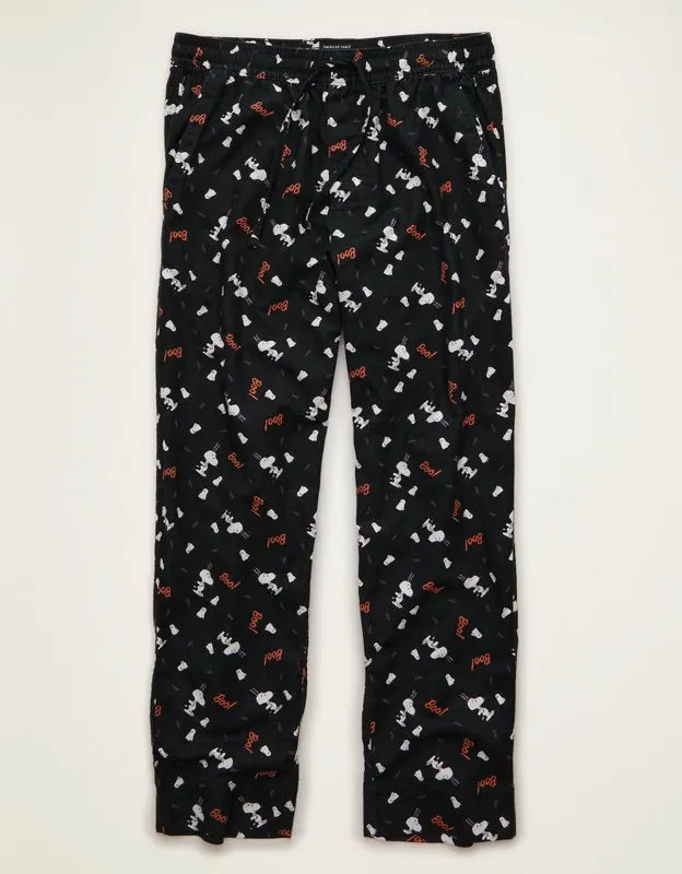 AEO Halloween Graphic Flannel PJ Pant