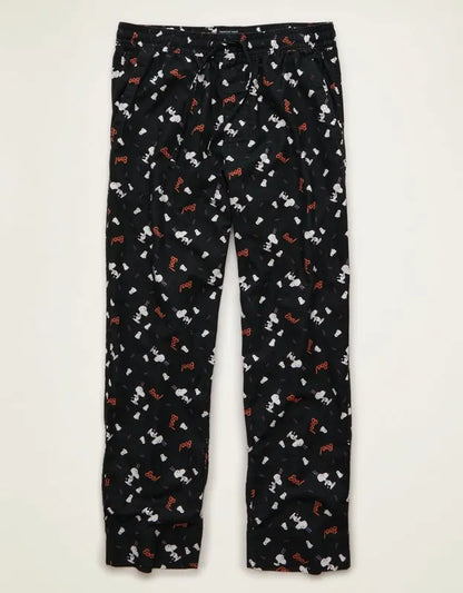 AEO Halloween Graphic Flannel PJ Pant