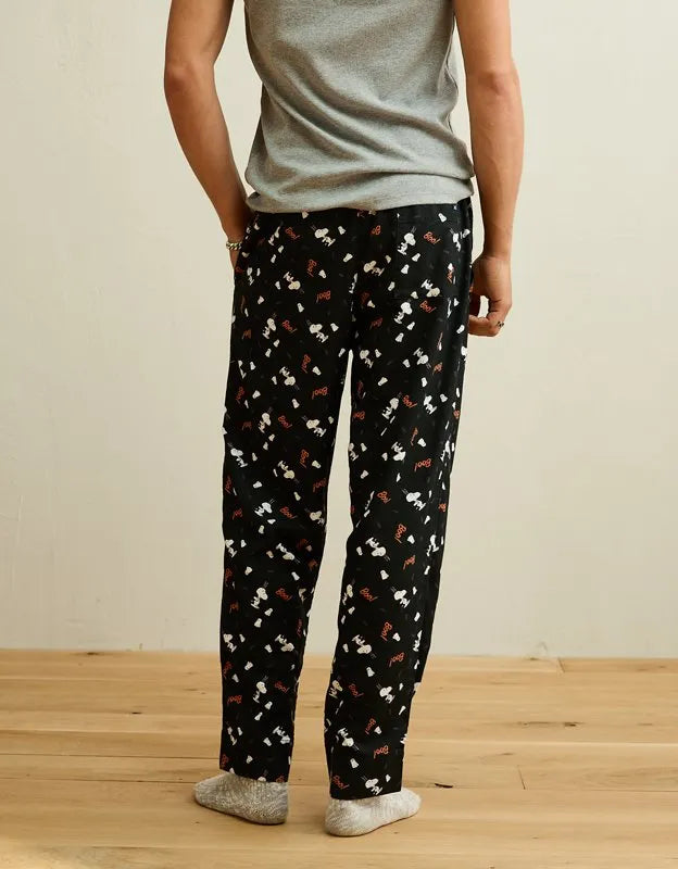 AEO Halloween Graphic Flannel PJ Pant