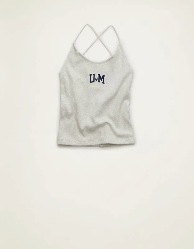 AE Michigan Wolverines Strappy-Go-Lucky Tank Top