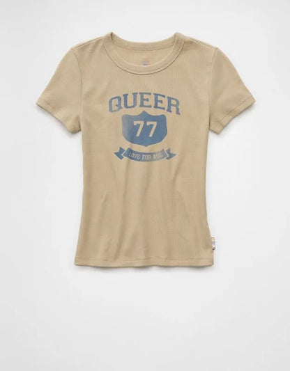 AE Pride Graphic Hey Baby Tee