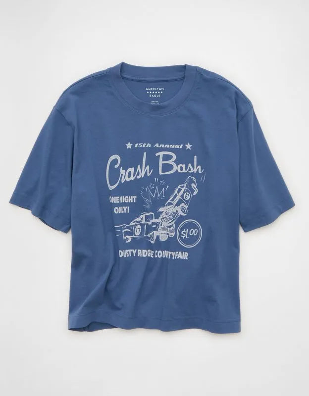 AE Boxy Americana Graphic T-Shirt