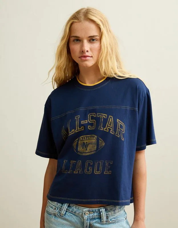 AE Oversized Sporty Graphic T-Shirt