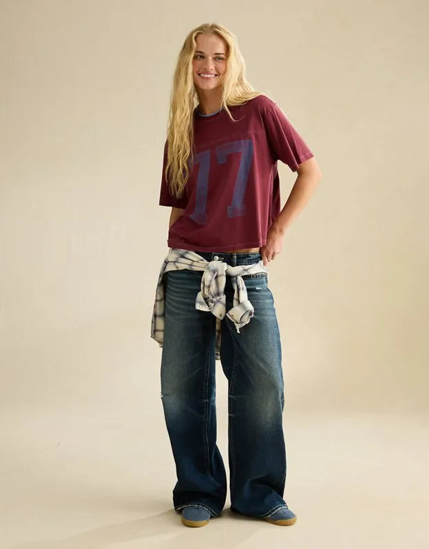 AE Oversized Sporty Graphic T-Shirt
