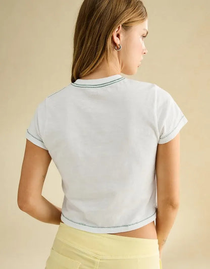 AE Surf Graphic Shrunken Tee