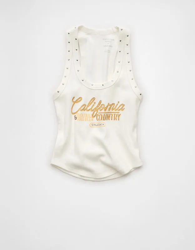 AE x Stagecoach Racerback Tank Top