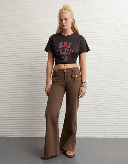 AE Ex-Boyfriend Ski Club Graphic T-Shirt