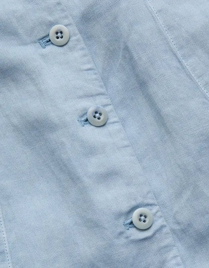 AE77 Linen-Blend Maxi Skirt