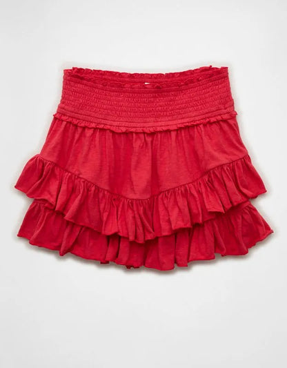 AE Sunchaser Tiered Mini Skirt