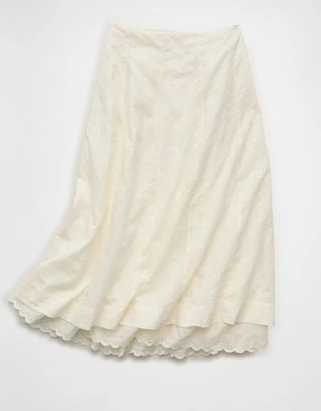 AE High-Waisted Midi Skirt