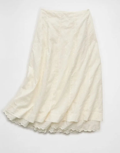 AE High-Waisted Midi Skirt