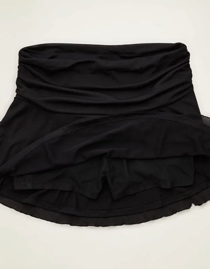 AE Mid-Rise Mesh Mini Skirt