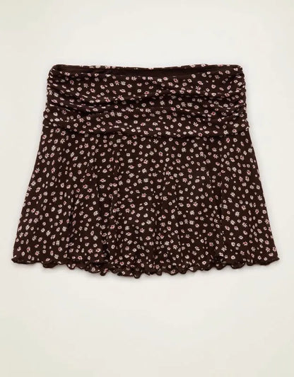 AE Mid-Rise Mesh Mini Skirt