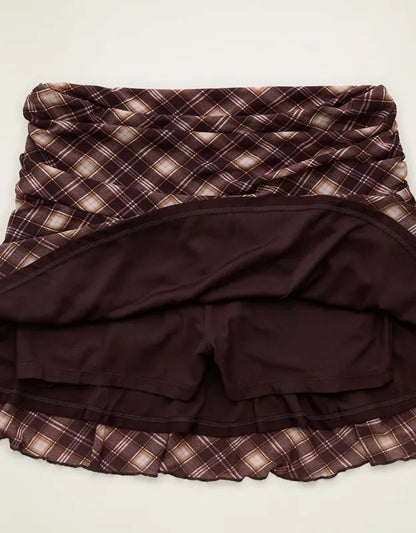 AE Mid-Rise Mesh Mini Skirt