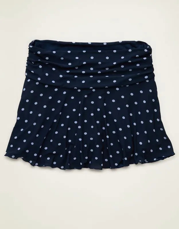 AE Mid-Rise Mesh Mini Skirt