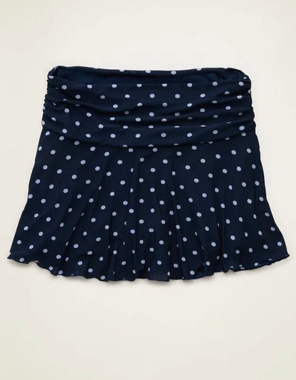 AE Mid-Rise Mesh Mini Skirt
