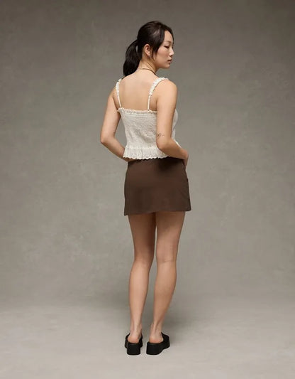 AE Low-Rise It Knit Micro Mini Skirt