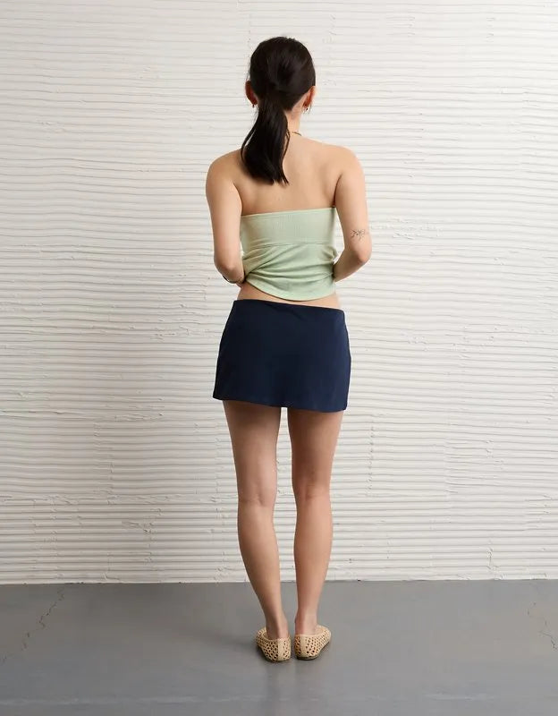 AE Low-Rise It Knit Micro Mini Skirt