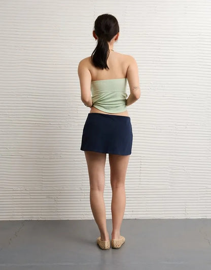AE Low-Rise It Knit Micro Mini Skirt