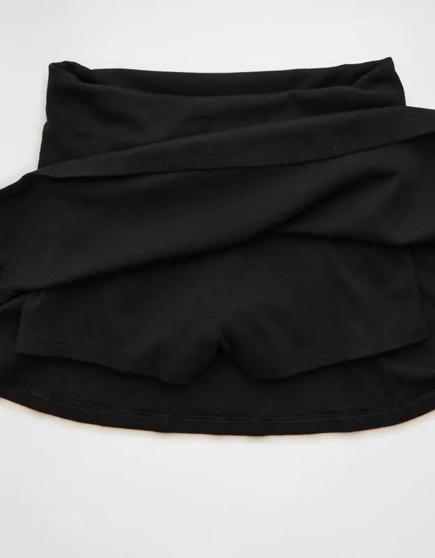 AE Foldover Knit Mini Skirt