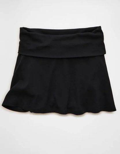 AE Foldover Knit Mini Skirt