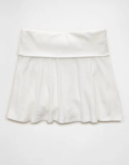 AE Foldover Knit Mini Skirt
