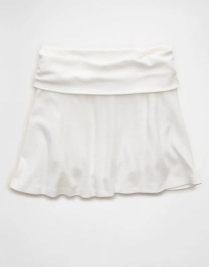 AE Foldover Knit Mini Skirt