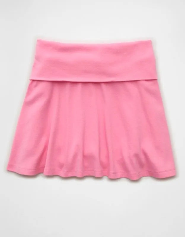 AE Foldover Knit Mini Skirt