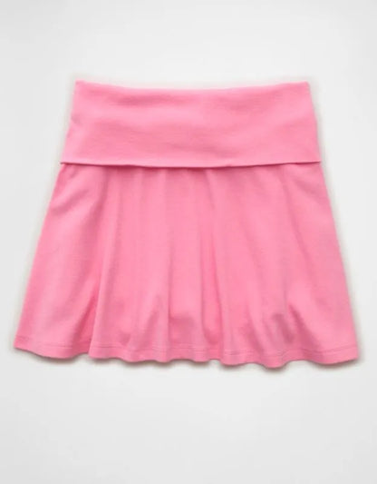 AE Foldover Knit Mini Skirt