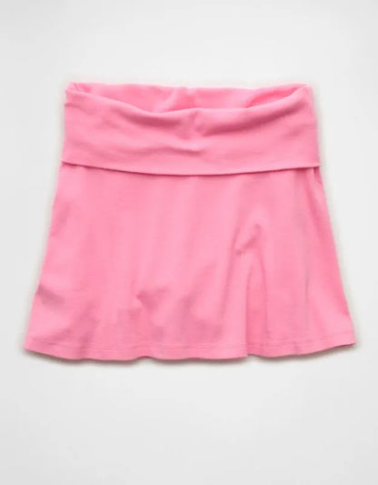 AE Foldover Knit Mini Skirt