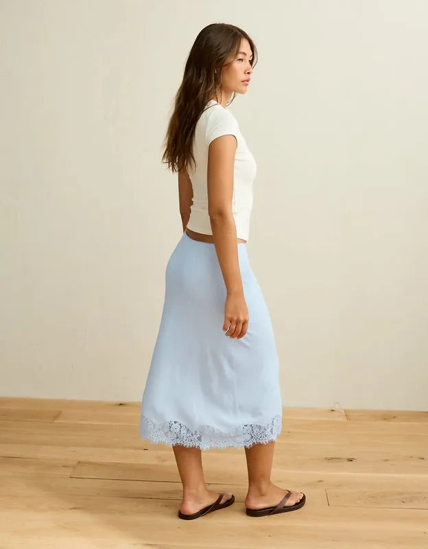 AE Low-Rise Midi Skirt
